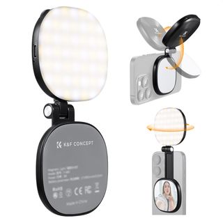 Luz Selfie Magnética MagSafe y Espejo K&F NUEVA