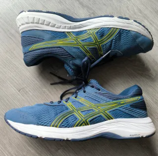 ASICS Gel-Contend 6 Talla 43.5 Azul/Amarillo