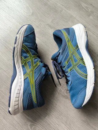 ASICS Gel-Contend 6 Talla 43.5 Azul/Amarillo