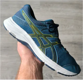 ASICS Gel-Contend 6 Talla 43.5 Azul/Amarillo