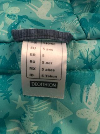 Conjunto Ropa Nieve Niña 5 Años