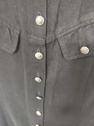 Vestido Negro Susan Crane