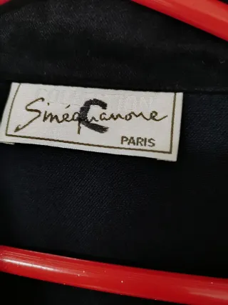 Vestido Negro Susan Crane