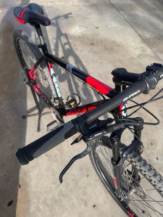 Bicicleta B-Pro M930 MTB Negra/Roja