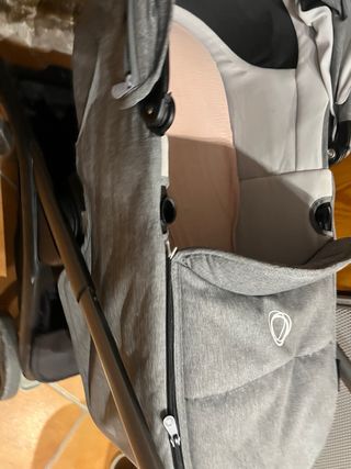Capazo Bugaboo Dragonfly Gris con extras