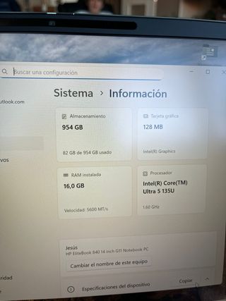 HP 840 G11 Portátil Nuevo