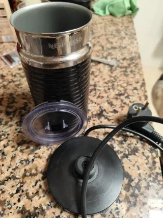 Espumador Nespresso Negro