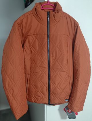 Chaqueta Helly Hansen acolchada mujer naranja