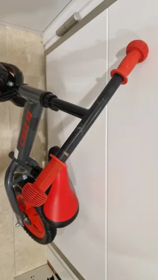 Bici sin pedales b pro gris y roja