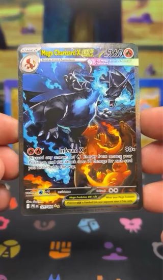 Mega Charizard X EX Carta Pokémon