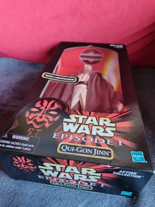 Star Wars Qui Gon Jinn Figura Hasbro 1998