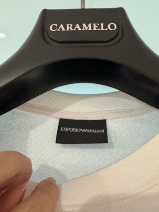 Sudadera Emporio Armani Blanca