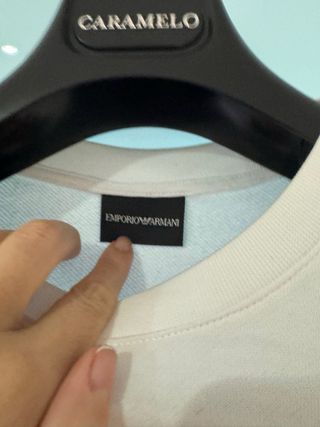 Sudadera Emporio Armani Blanca