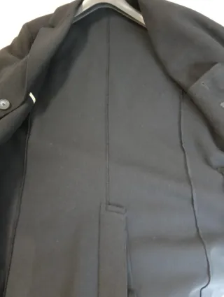 Cappotto uomo blu intenso