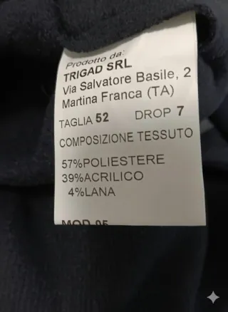 Cappotto uomo blu intenso