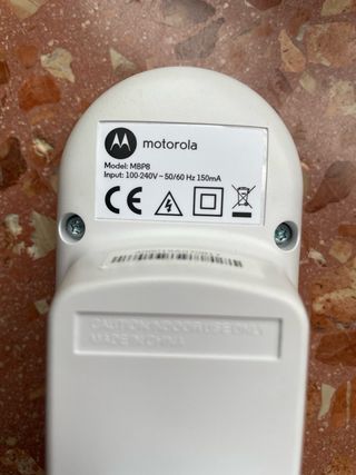 Vigilabebés Motorola Plug-N-Go
