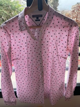 Camisa Tommy Hilfiger Algodón Estampada
