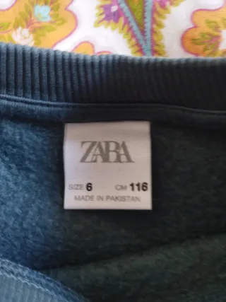 Sudadera Zara niño Talla 6 años