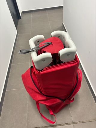 Cuna de viaje plegable