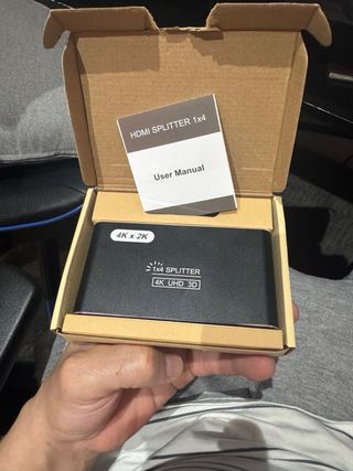 Divisor HDMI 4K 1 en 4 (eVatmaster)