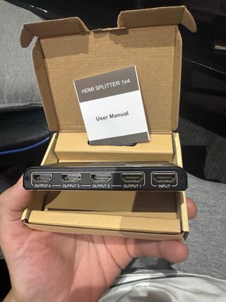 Divisor HDMI 4K 1 en 4 (eVatmaster)