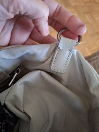 Bolso Bimba y Lola Mediano Nylon Piedra