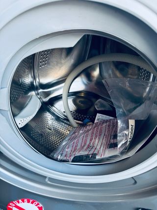 120.Lavadora Haier Integración Inox Tara NUEVA!