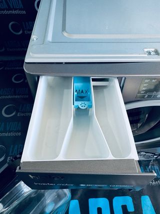 120.Lavadora Haier Integración Inox Tara NUEVA!