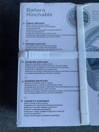 Bañera Hinchable Plastimyr Estrellas Gris