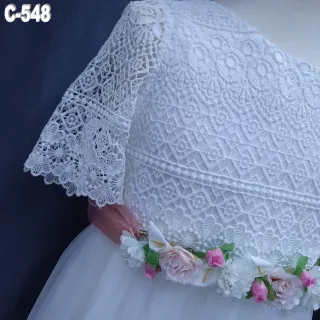 Vestido Comunión Talla 9 Bianco