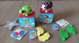 Mini figure McDonald's Adopt Me Tartaruga e Riccio