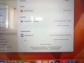 MacBook Pro 13 i7 16GB 500GB TouchBar