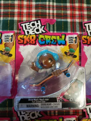 6x Tech Deck SK8 Crew Serie 1 Completa