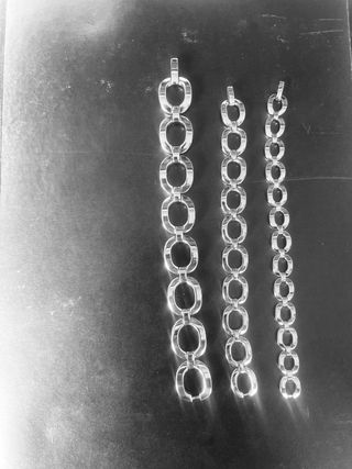 Pulseras de Acero Plateado