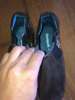 Botines Desigual Marrones Talla 39