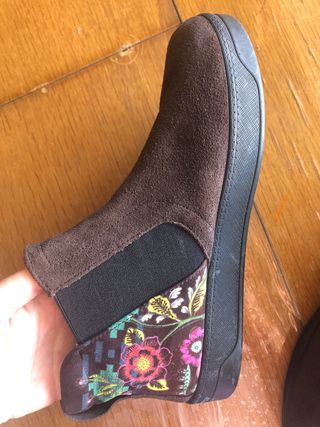 Botines Desigual Marrones Talla 39