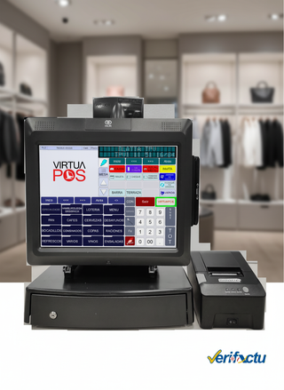 TPV NCR Completo con Cajón e Impresora