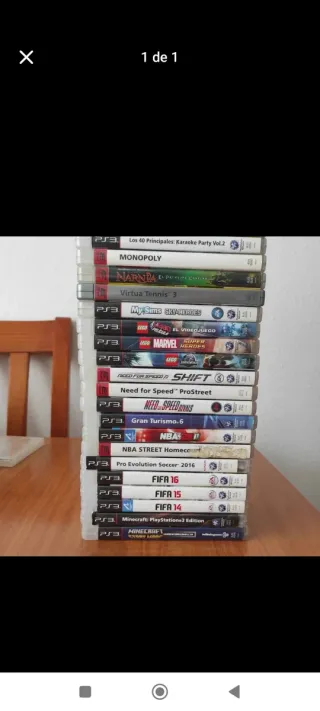 Lote Juegos PS3: FIFA, NBA, Gran Turismo y más