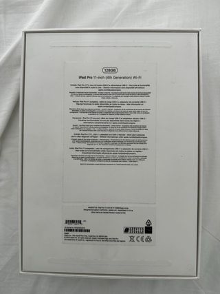 iPad Pro 11 128GB 4ª Gen Gris Espacial