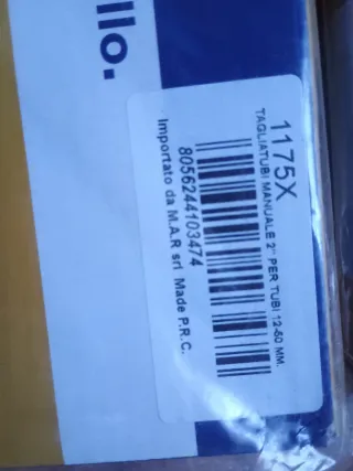 Cortatubo Kippen 1175x de 12-50mm cobre