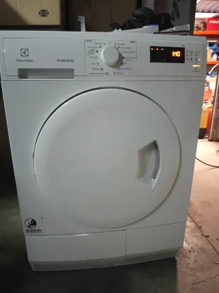 Secadora Electrolux  Blanca 7 kg condesacion
