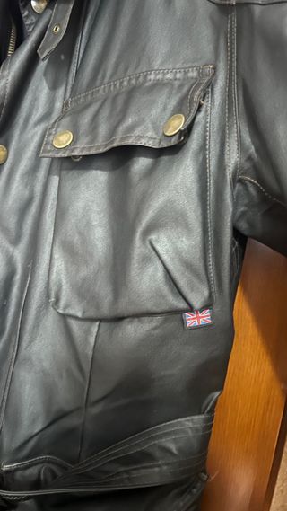 Chaqueta Belstaff Trialmaster Moto Negra