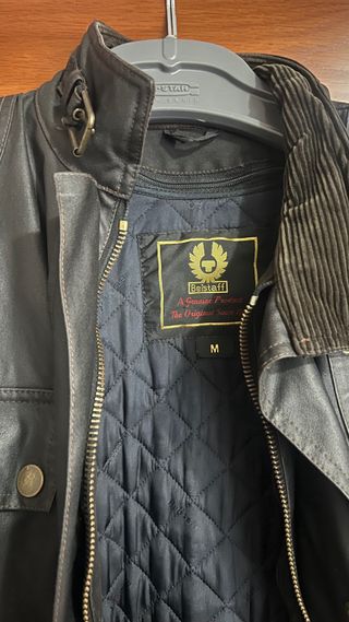 Chaqueta Belstaff Trialmaster Moto Negra