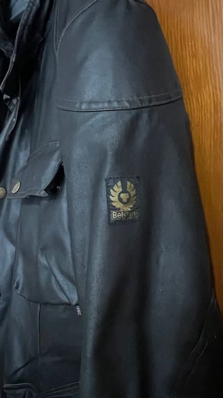 Chaqueta Belstaff Trialmaster Moto Negra