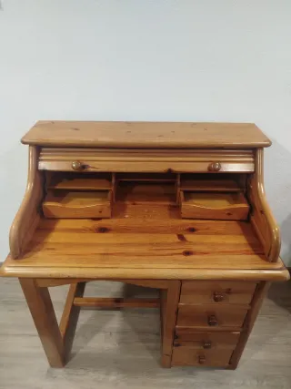 Escritorio Buró Madera con Cajones