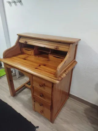 Escritorio Buró Madera con Cajones