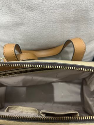 Bolso Tous Beige y Marrón Piel