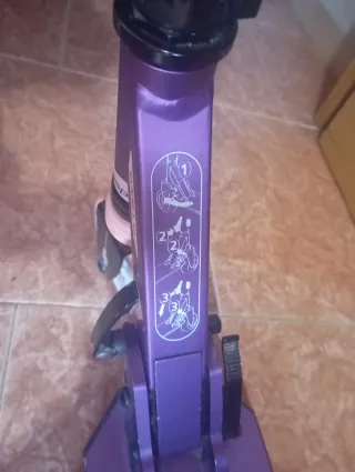 Patinete Oxelo Morado