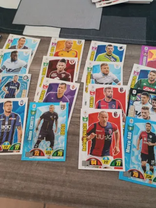 Lotto 40 carte calciatori Adrenalyn