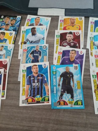 Lotto 40 carte calciatori Adrenalyn